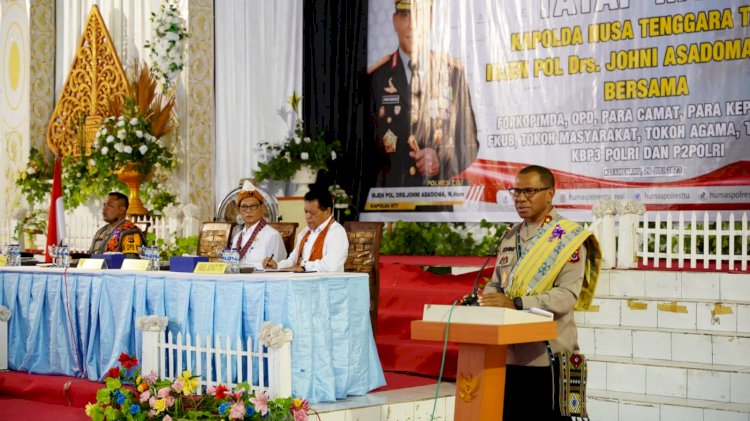 Begini Pesan Kapolda NTT kepada Anggota Polres TTU