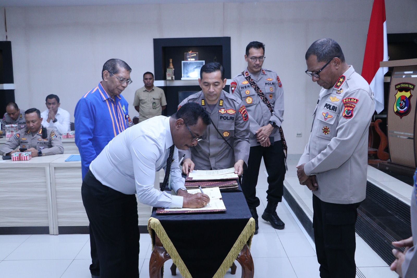 Perkuat Sinergitas, Polda NTT-Undana-Unwira Kupang Teken PKS