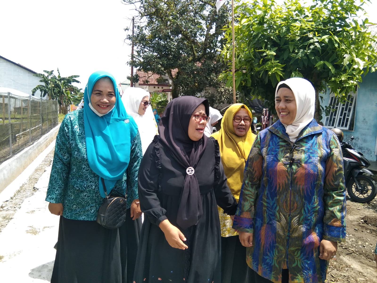 TP PKK Langkat Kembali Lakukan Pembinaan Aku Hatinya PKK di Desa Padang Berahrang