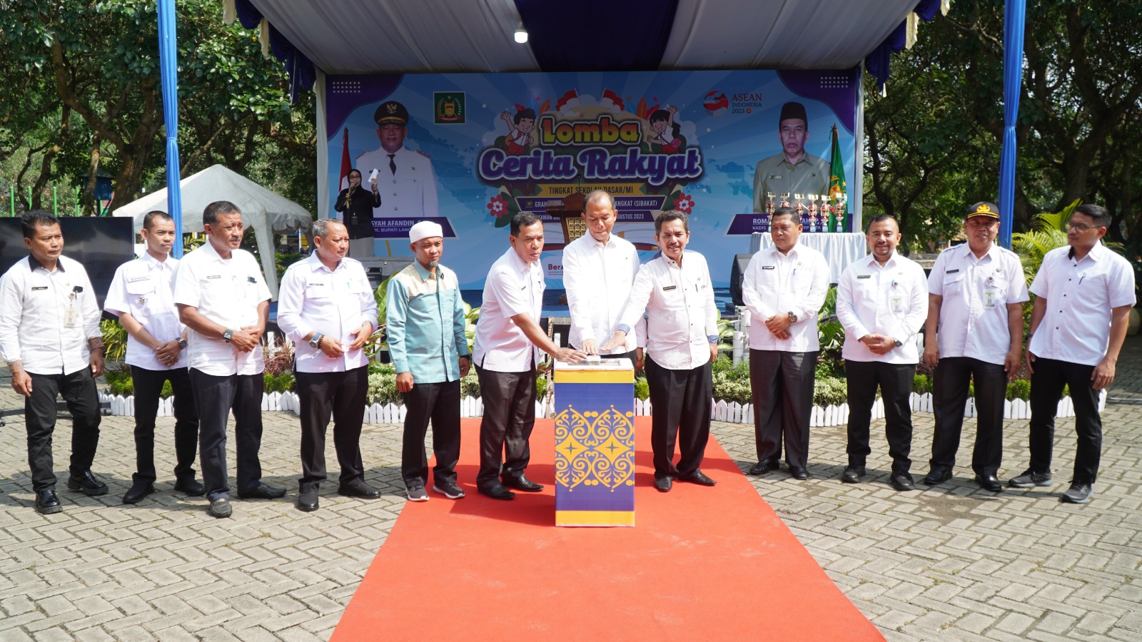 Dinas Perpustakaan Gelar Cerita Rakyat & Launching Aplikasi SIBAKAT 