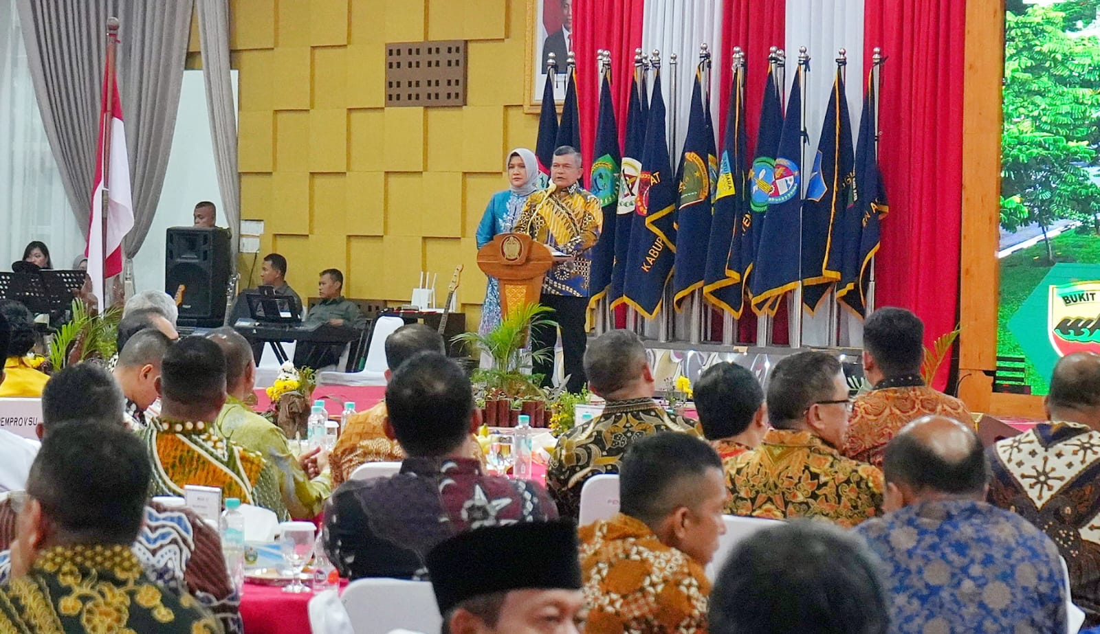 Plt Bupati Langkat Ikut Hadiri Lepas Sambut Pangdam I/BB