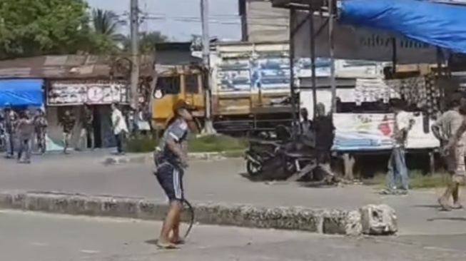 1 Orang Kena Bacok dalam Bentrokan Dua Kelompok OKP di Belawan, Pemicunya Biking Geleng Kepala