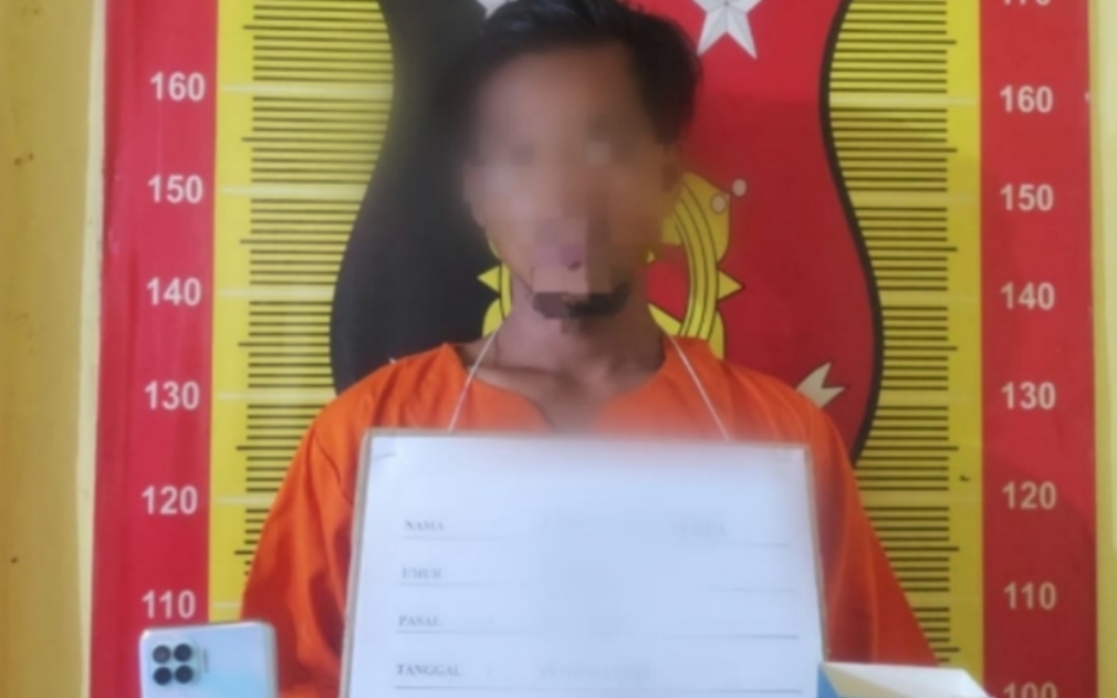 Jambret Tas Cewek di Sidimpuan, Pria Ini Dijemput Dari Batang Toru