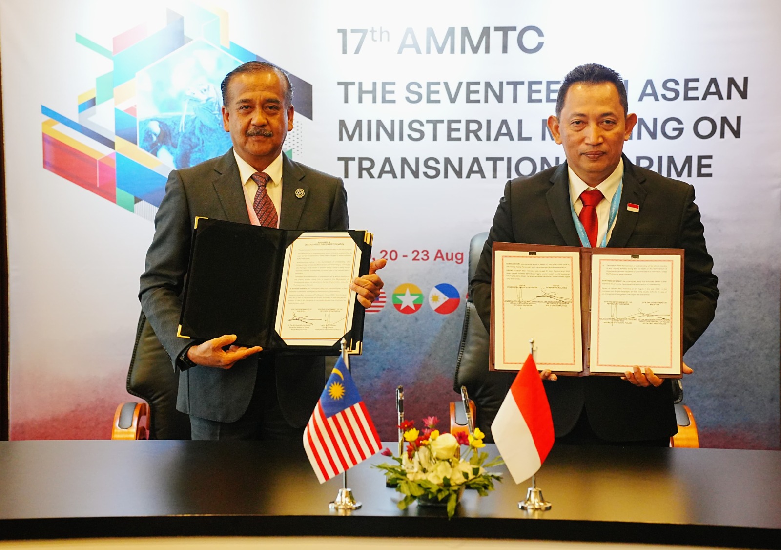 AMMTC ke-17 Sepakati Kerjasama Regional Perangi Kejahatan Transnasional