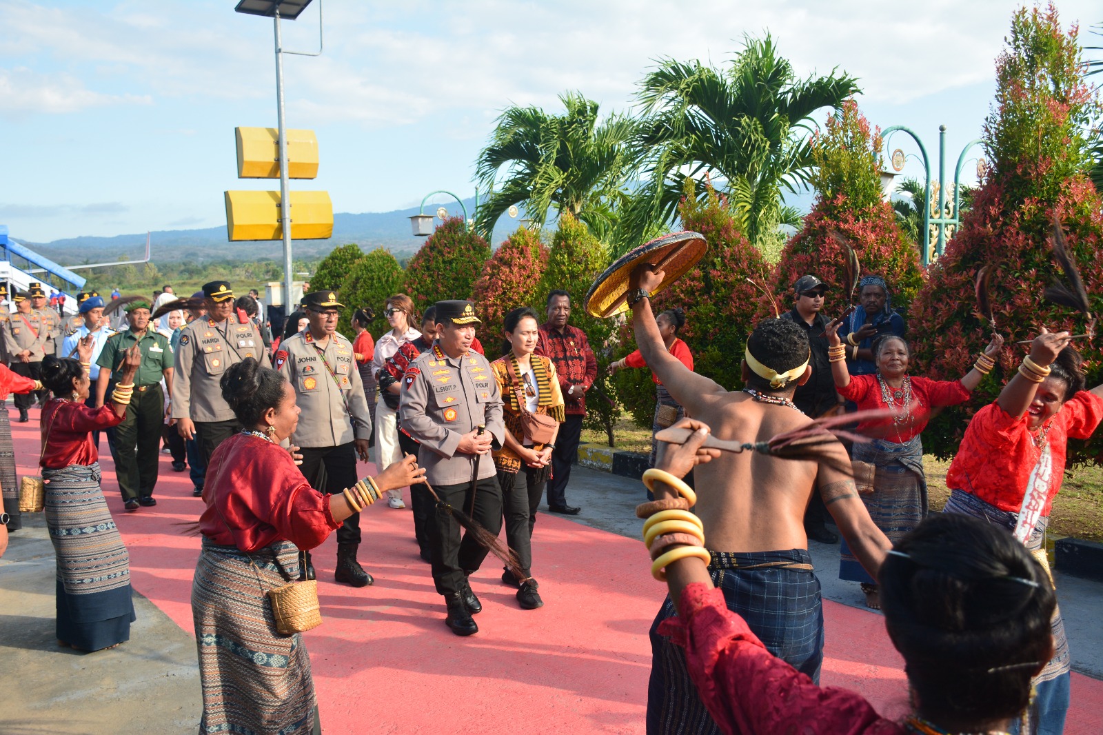 Kapolri Kunjungi Pulau Palue-Kabupaten Sikka, NTT