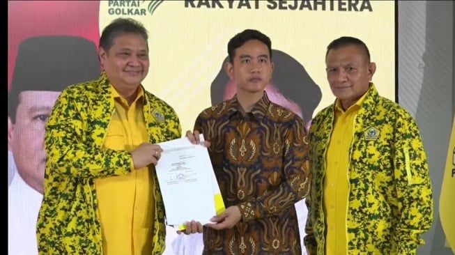 Golkar Usung Gibran sebagai Cawapres Pendamping Prabowo