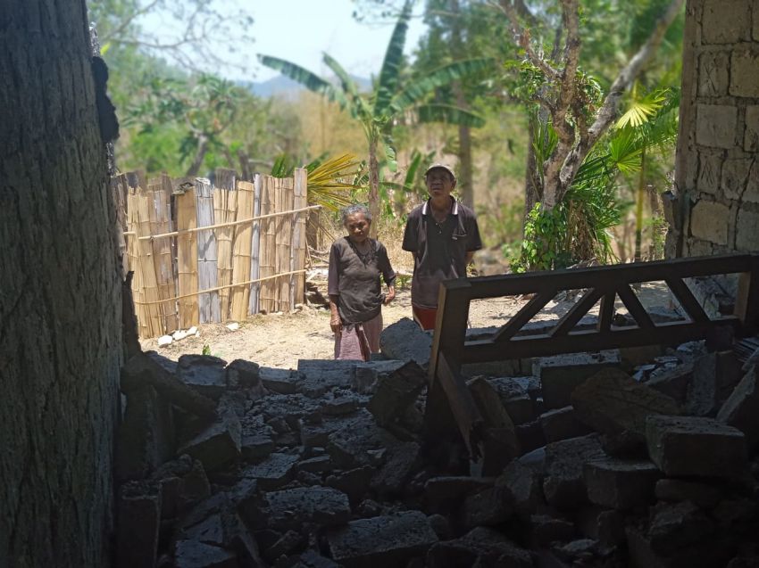 Rumah Warga di Amfoang Selatan Rusak Diterjang Angin Puting Beliung
