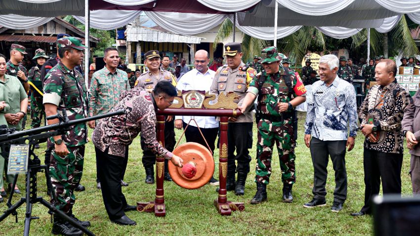 TMMD ke-118 Tahun di Pekan Bahorok Resmi Ditutup
