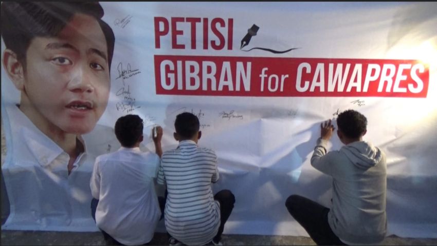 Generasi Z Kota Kupang Dukung Gibran Jadi Cawapres