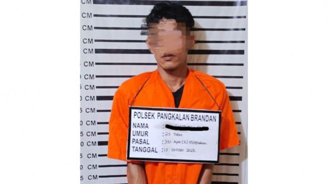 Pria Bakar Istri di Langkat Ditangkap di Aceh Tamiang