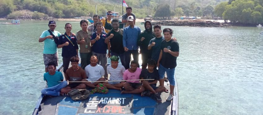 Lima Pelaku Pencurian Anak Komodo di Manggarai Barat Diamankan Polisi