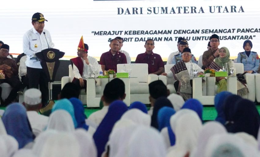 Plt Bupati Langkat Ikuti Ikrar JBMI yang dihadiri Wapres RI