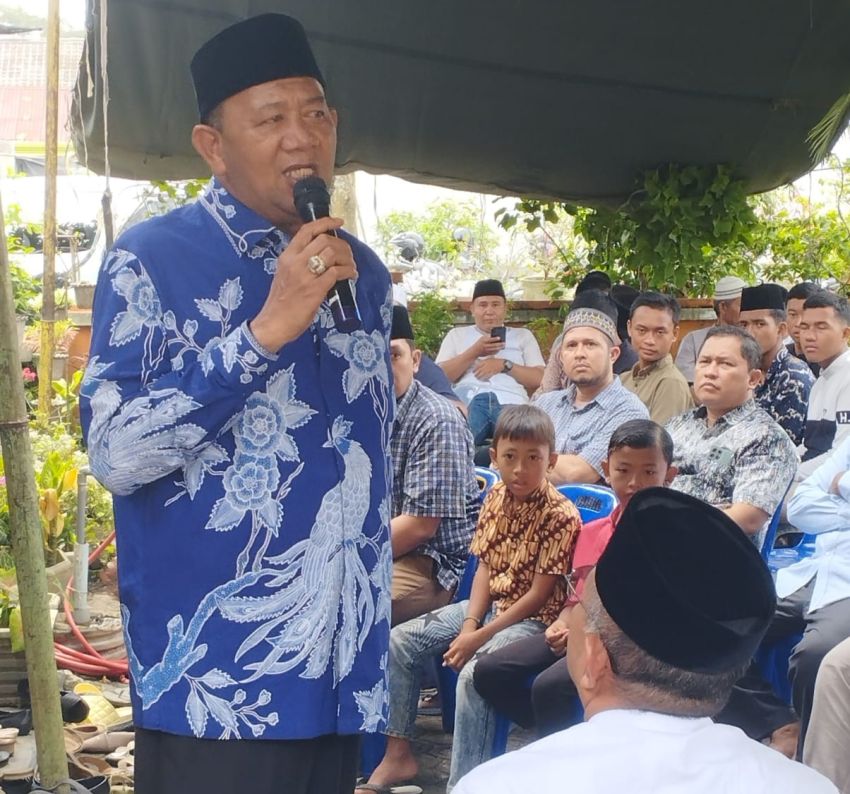 Hadir Takziah, Plt Bupati Langkat Doakan Almarhum Ade Audia Helmi Husnul Khatimah