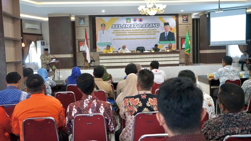 Tanggulangi Bencana, Pemkab Langkat Resmi Menggelar TRC-PB