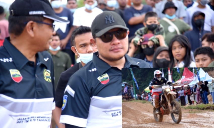 Crosser Piala Pangdam Sukses Hipnotis, Ketua DPRD Tapsel Hingga Terpukau