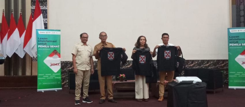Ciptakan Pemilu Sehat, Warga Masyarakat Diajak Lawan Misinformasi