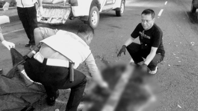 Mrs X Tewas saat Menyeberang Jalan di Depan Kantor Bupati Deliserdang, Polisi Cek CCTV