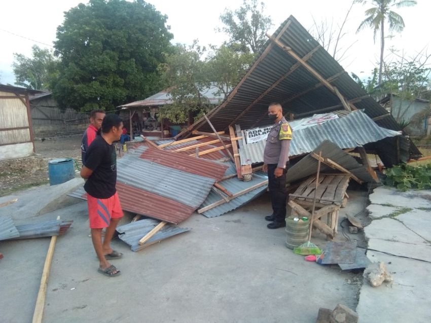 Sejumlah Rumah di Kupang Timur dan Amarasi Rusak Akibat Gempa