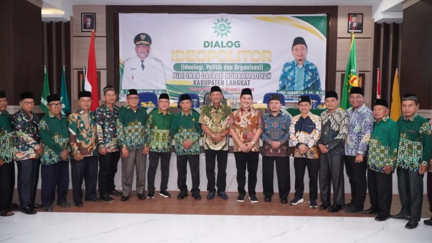 Hadiri Dialog Ideopolitor, Ini Keinginan Syah Afandin untuk Muhammadiyah Langkat