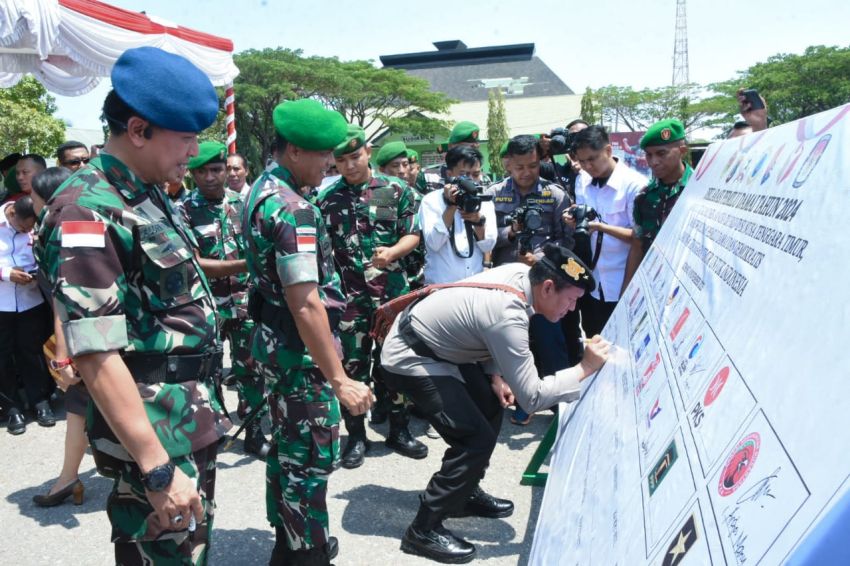 Ribuan Anggota TNI AD di NTT Siap Amankan Pemilu 2024