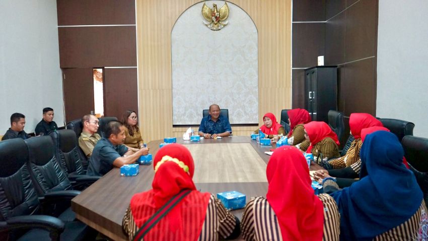 Audiensi DPW P2P Sumut ke Pemkab Langkat, Syah Afandin Diundang di Pelantikan