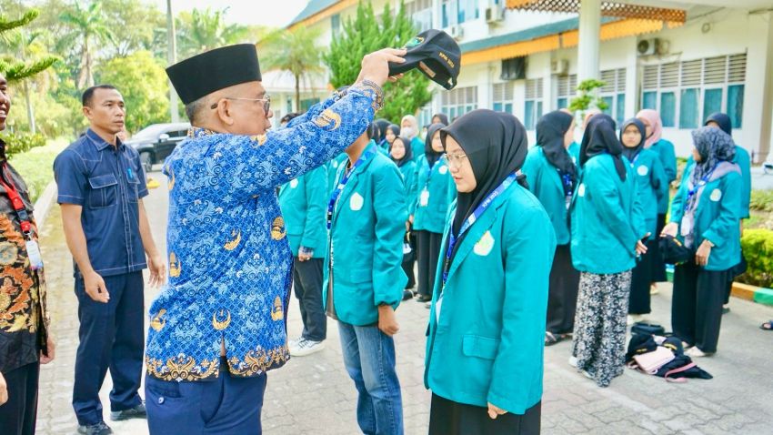 Mahasiswa IAIN Lhokseumawe Laksanakan KPM di Langkat