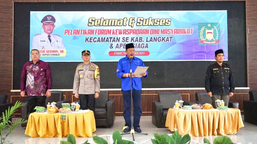 Lantik FKDM, Syah Afandin Berencana Naikkan Anggaran Hingga Rp 1 Miliar