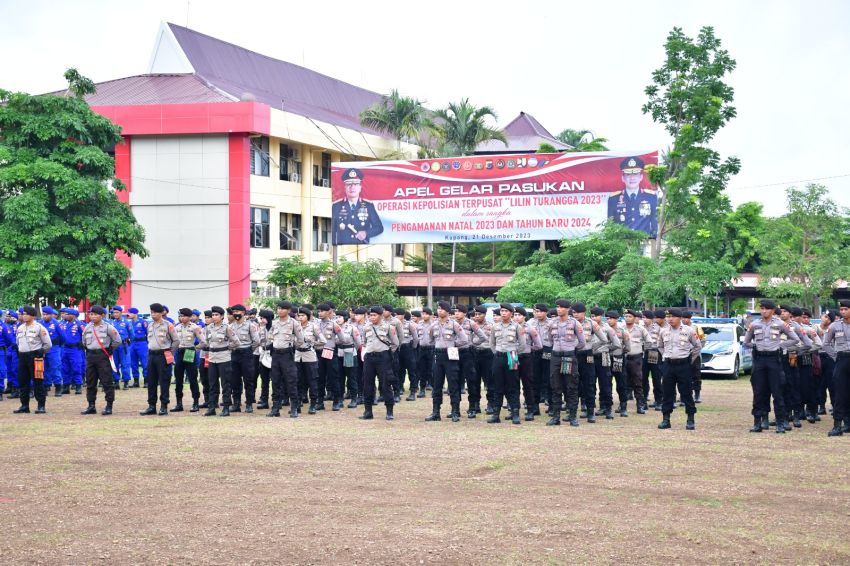 Amankan Nataru, Polda NTT Siapkan 3.867 Personil