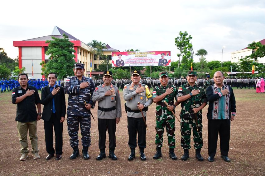Terima Pataka Polda NTT, Kapolda NTT Minta Dukungan Seluruh Anggota Polda dan Masyarakat NTT