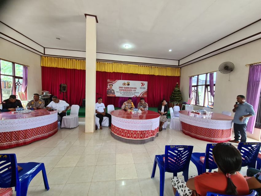Ciptakan Kamtibmas di NTT, Warga Diminta Beri Masukan dan Kritik