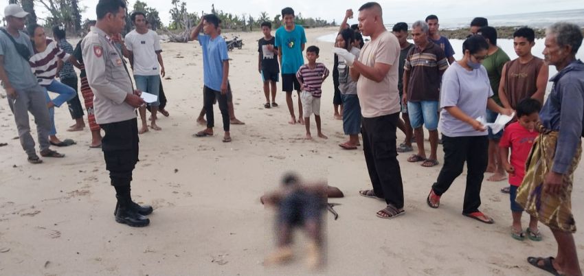 Warga di Sumba Timur Ditemukan Meninggal di Pantai dengan Ikan Hasil Tangkapan