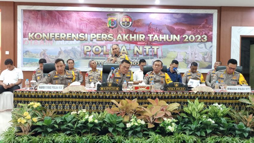 Gangguan Kamtibmas di Wilayah NTT Tahun 2023 Naik 10,71 Persen