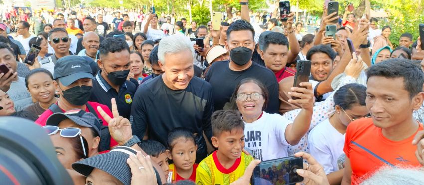 Kagum dengan Kreativitas Anak Muda NTT, Ganjar Komitmen Siapkan Creative Hub