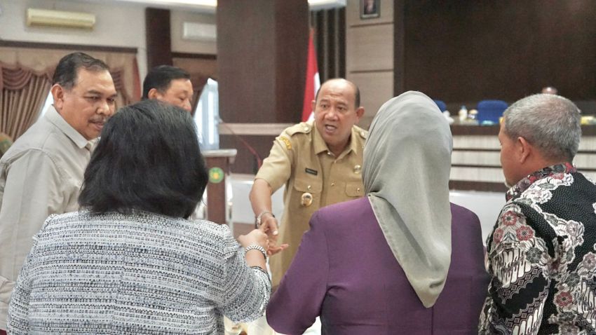 Plt Bupati Langkat Menerima Kunker Pansus DPRD Sumut