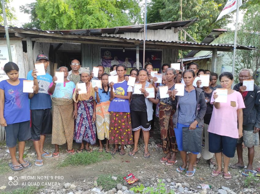 Puluhan Keluarga di Kupang-NTT Kecewa dengan Bantuan Dana Bencana Seroja