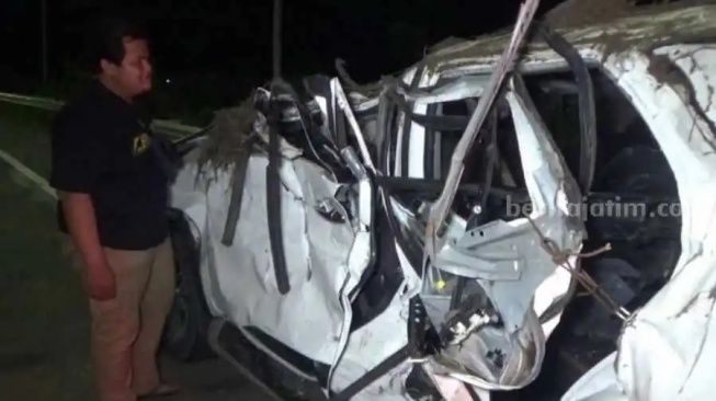 Mobil Milik Pengurus PBNU Kecelakaan di Tol Ngawi, 1 Orang Meninggal