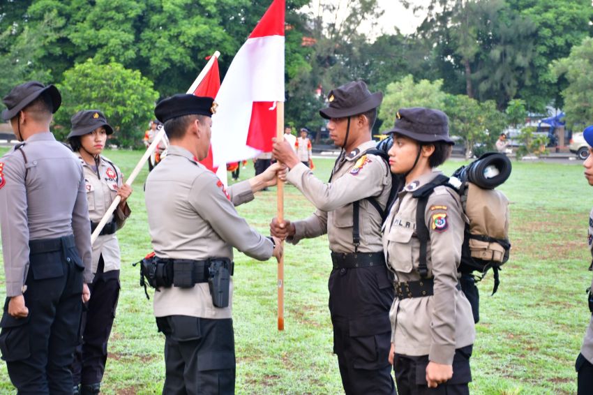 Bintara Remaja Angkatan 50 Ikut Tradisi Pembaretan