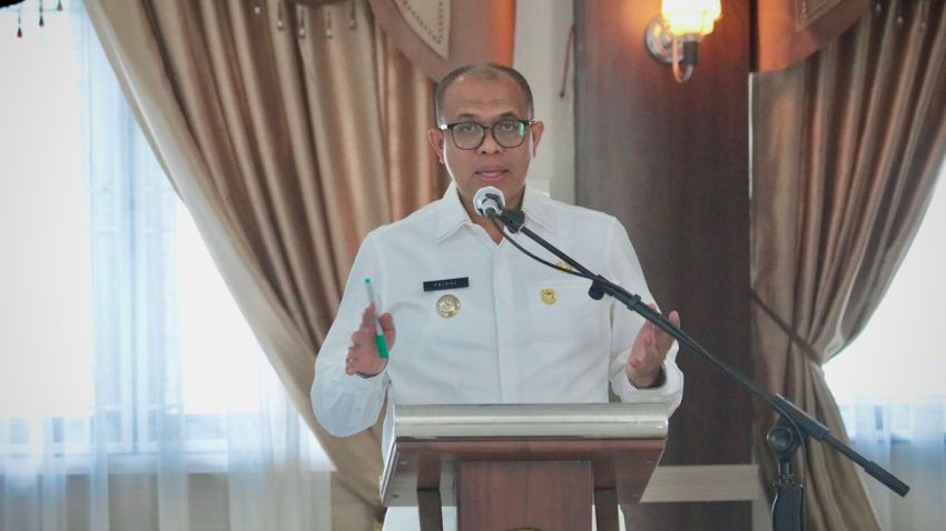 Laksanakan Rapat Koordinasi Pemerintah Langkat, Faisal Hasrimy : Hasilkan 1 inovasi dan laporkan setiap bulan