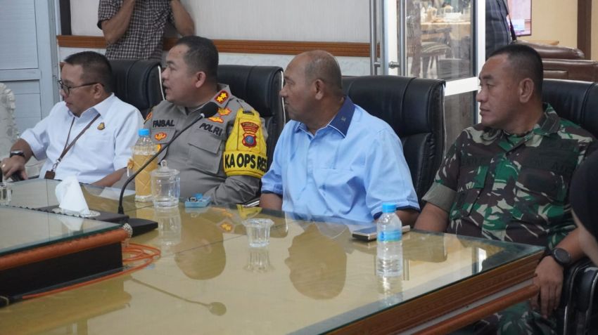 Zoom Meeting dengan PJ Gubsu, Syah Afandin : Pemilu di Langkat aman kondusif