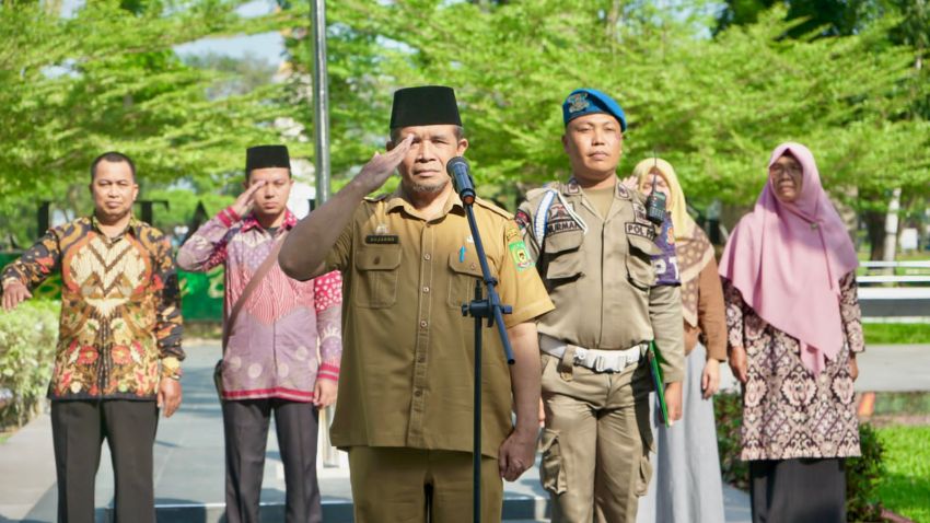 117 Mahasiswa KKN STAI-JM Diminta Plt Bupati Langkat Dukungan Program Desa