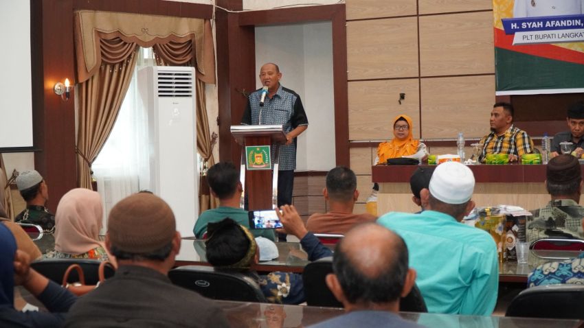 Difasilitasi 100%, UMKM "Mengangkat Batang Terendam" Akan Antar Syah Afandin Menjadi Bupati Langkat Kembali