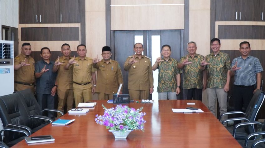 PT LNK Perkuat Sinergitas dengan Pemerintah Kabupaten Langkat