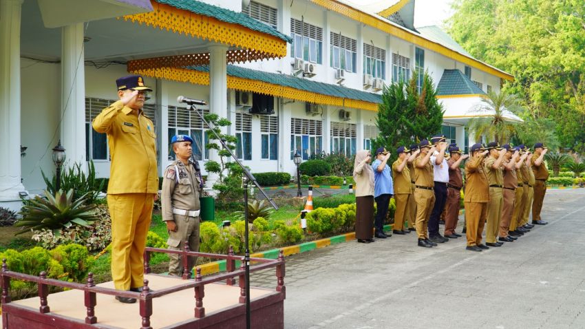 Apel gabungan Pemkab Langkat, Disdukcapil Diminta Lebih Proaktif Jemput Bola