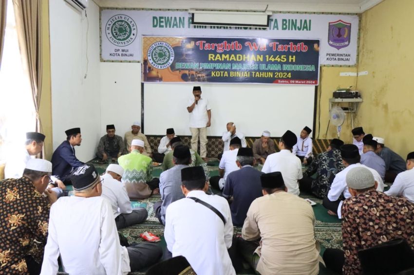 Sambut Ramadhan, Wali Kota Binjai Hadiri Punggahan Di Kantor MUI Kota Binjai