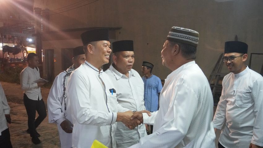 Rombongan Safari Ramadhan Tim 2 Pemkab Langkat Ke Mesjid Nurul Muslimin Stabat