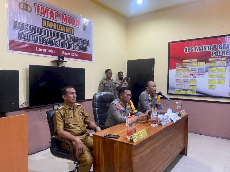 Kapolda NTT Perkuat Kemitraan dengan Forkopimda Flores Timur