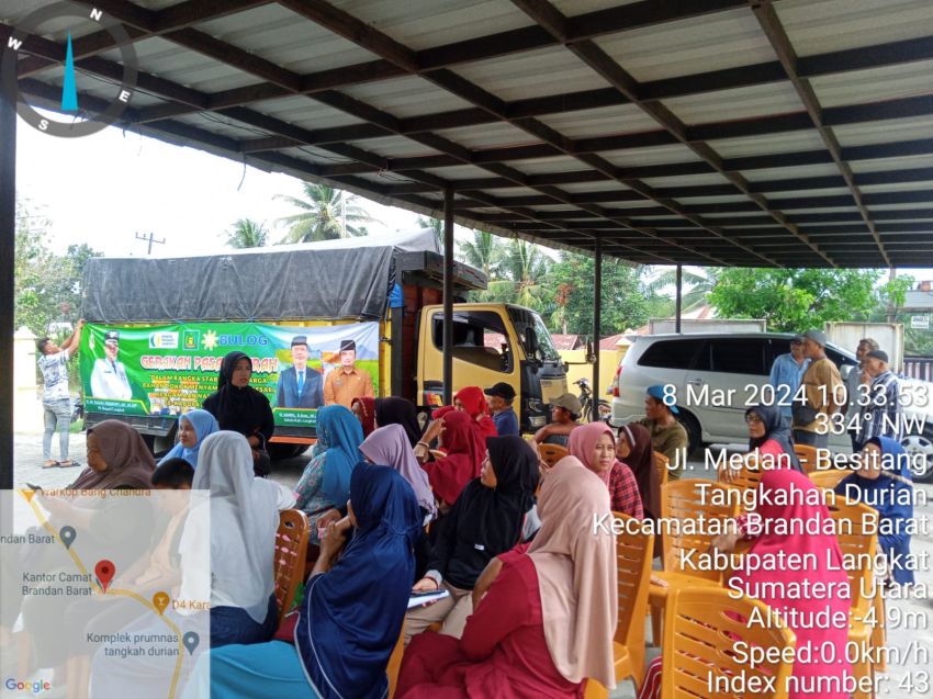 Antisipasi Inflasi Menjelang Ramadhan, Faisal Hasrimy Gelar Pasar Murah di Langkat