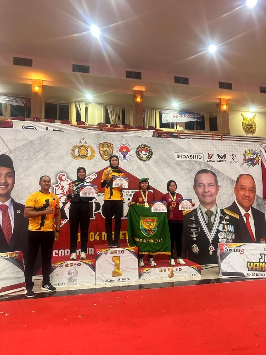 Ikut Kejurnas Taekwondo Piala Kapolri Cup 2024, Polwan Polda NTT Raih Medali Perunggu