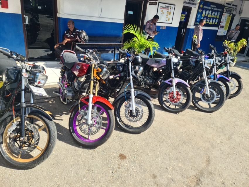Kasat Lantas Polresta Kupang Kota Beri Warning Keras Bagi Pemilik Sepeda Motor Racing King