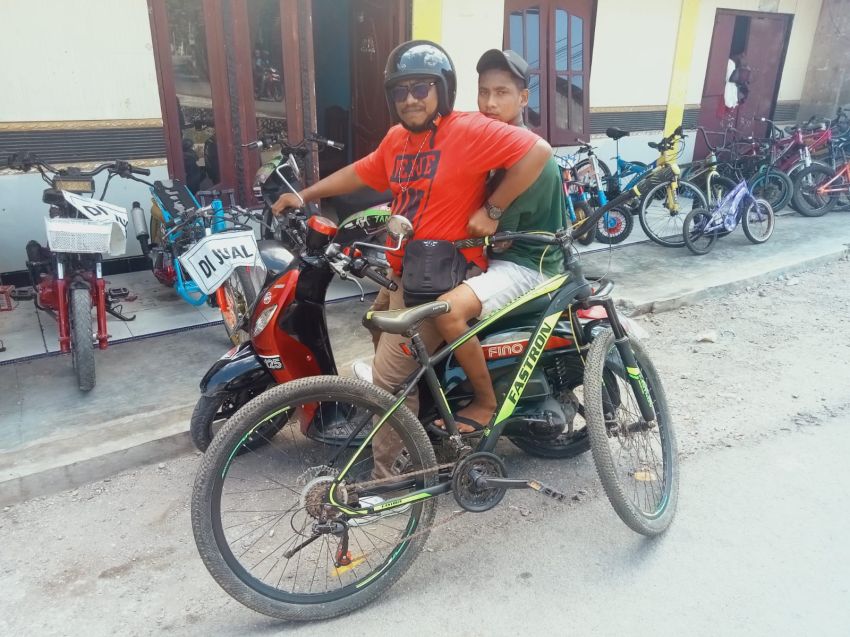 Aksi Pencurian Terekam CCTV, Polisi dari Polsek Kota Lama Bekuk Pelaku Pencurian Sepeda di Lasiana